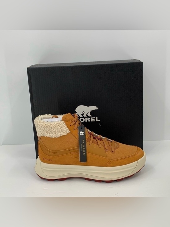 Sorel Shoes - Sorel x Calia Out n About ONA mid sneaker boots winter waterproof Gold new 9.5